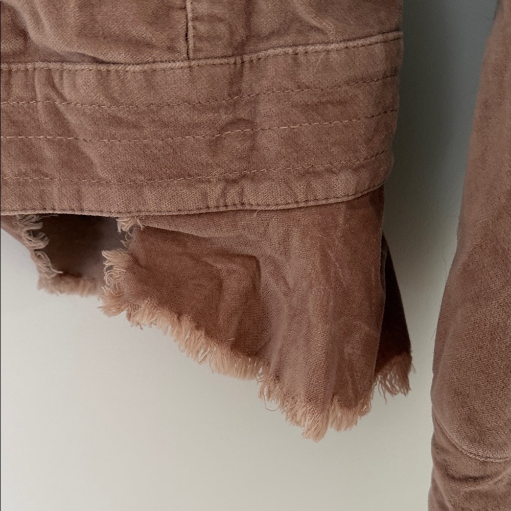 Free People Velvet Utility Jacket - Picture 4 of 10
